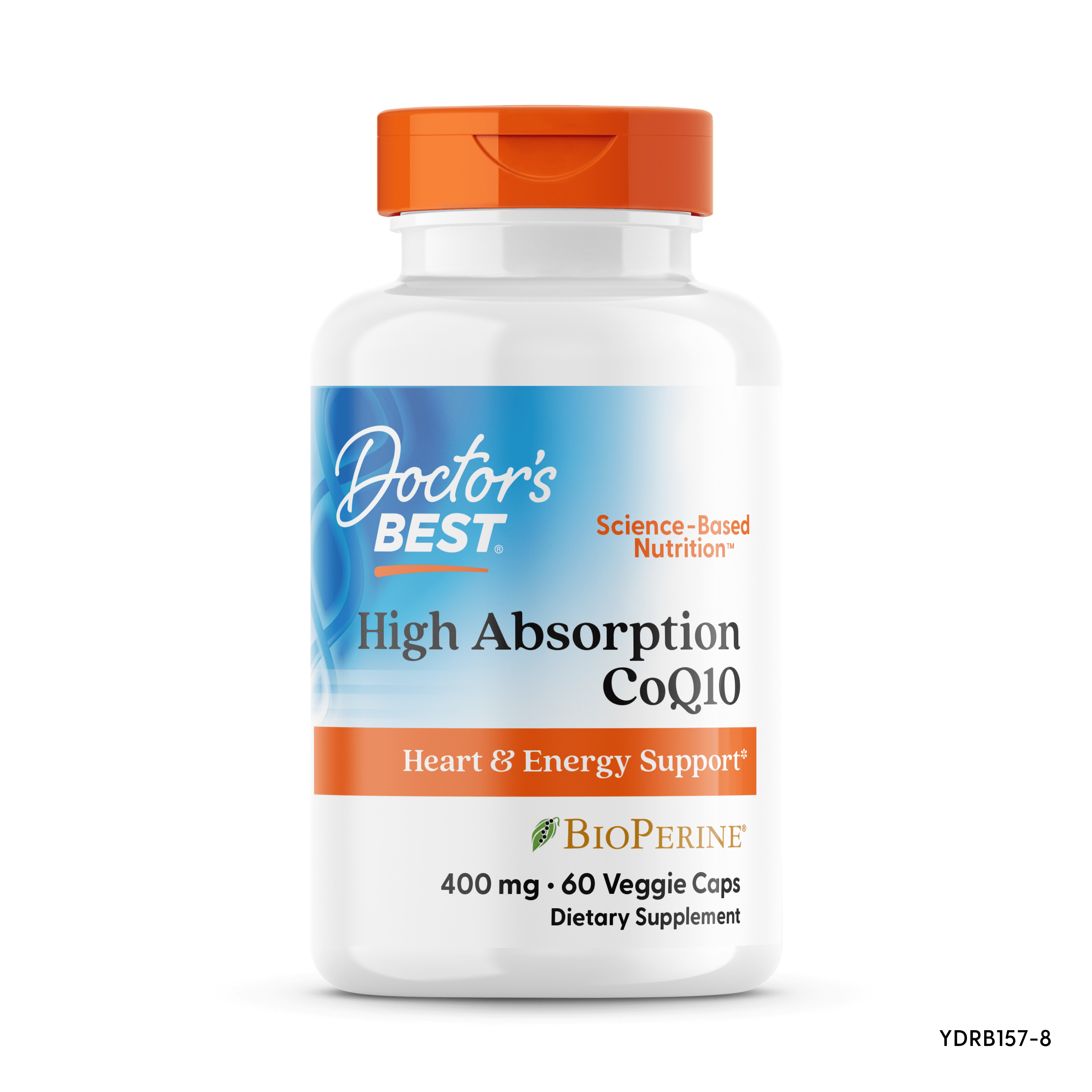 Doctor's Best High Absorption CoQ10 + BioPerine Capsules, 200 Mg