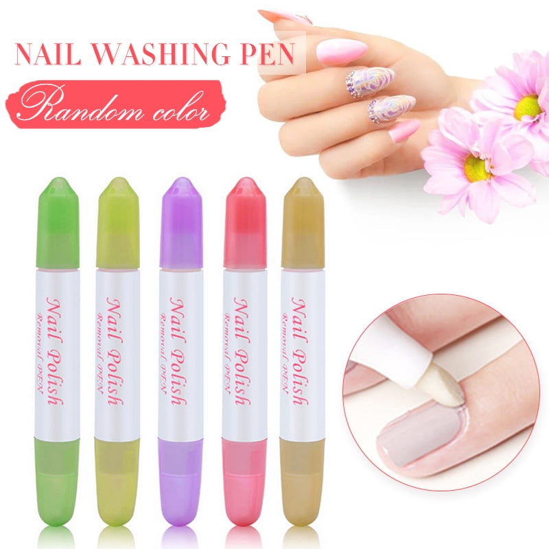 13cm Nail Polish Removal Pen Efficient Cleaning Enamel Remover Pen for Nail Accessories