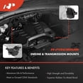 thumbnail image 3 of A-Premium 4PCS Engine Motor Mount and Transmission Mount Set Compatible with Kia Spectra 2004-2009, Spectra5 2005-2009, L4 2.0L, Manual Transmission, 3 of 6