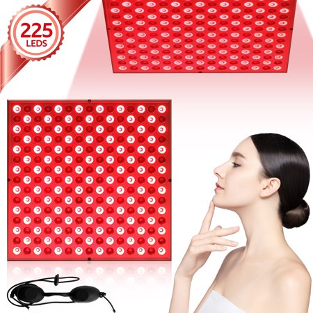 LED Red Light Therapy Device, , Red Light Therapy for Body Face - 45W LED Panel Deep 660nm and Near-Infrared 850nm LED Light Combo for Skin Beauty, Pain Relief of Muscles and Joints