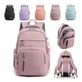 thumbnail image 2 of Mochila Abeleza Escolar A31 color rosa oscuro diseño lisa 30L, 2 of 8