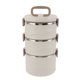 thumbnail image 2 of Fiambrera Apilable De 2,6 L De Acero Inoxidable 304, Contenedor De Alimentos Aislado A Prueba De Fugas De 3 Capas Para Viajes Escolares Y De Trabajo, 2 of 8