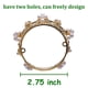 thumbnail image 2 of Mini corona dorada para pastel YONGSHENG Tiara Cupcakes pequeños Baby Shower cumpleaños boda decoraciones para fiestas temáticas de princesa, 2 of 4