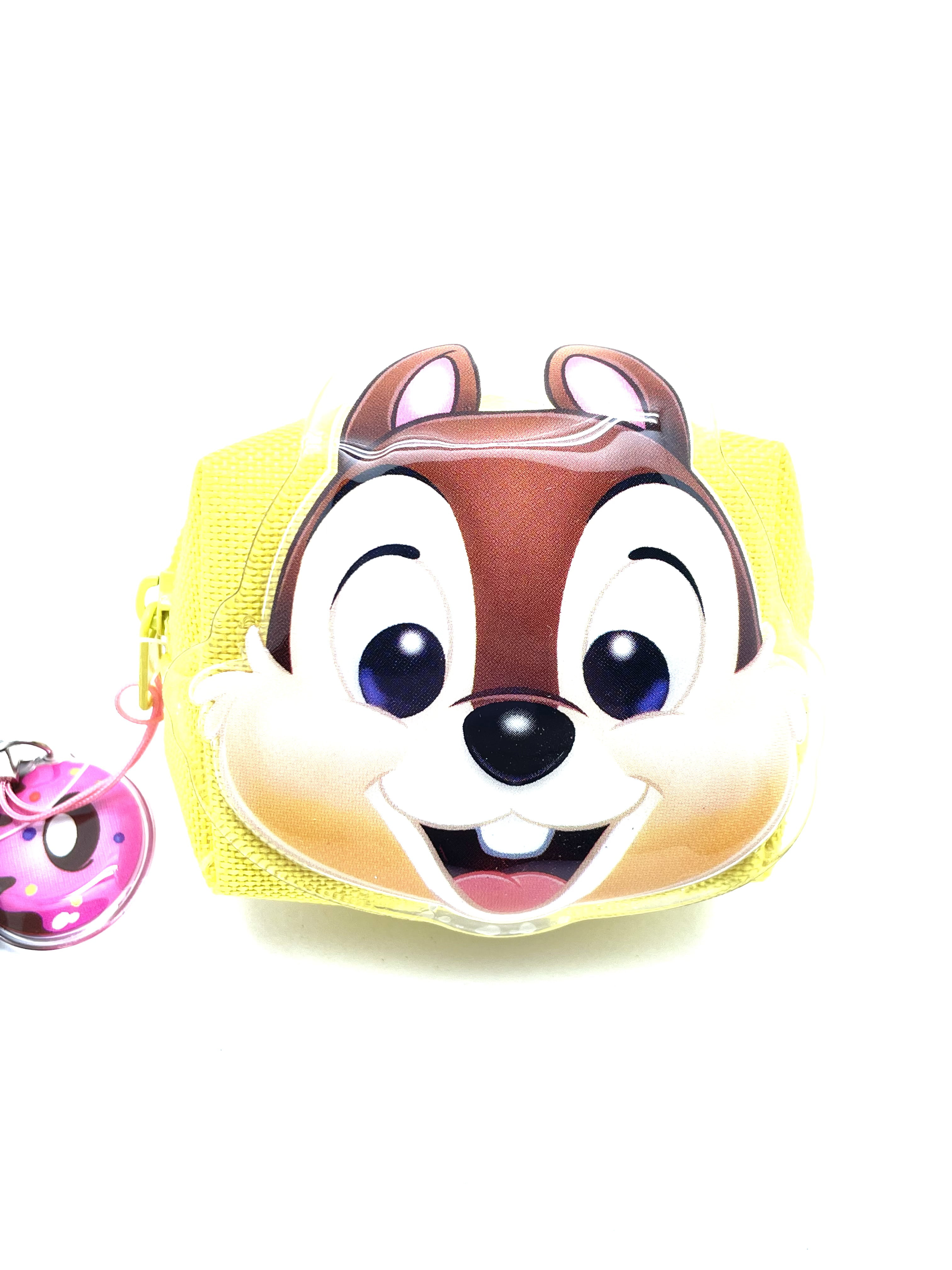 Coin Purse Chipmunk Fabric wallet change Purse with Zipper Wallet Coin Pouch Mini Size Cash Phone Holder