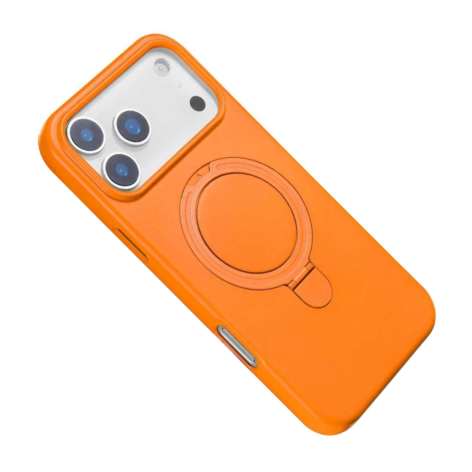 Protective Silicone Stand Case with Magsafe for iPhone 17 Pro - Orange
