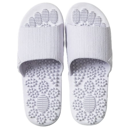 

Luxury Massage Slippers Acupressure Foot Massager with Acupoint Beads Foot Stress Relief Sandals for Home Office New