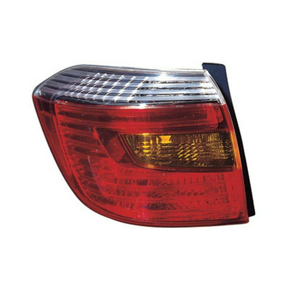KAI New Economy Replacement Driver Side Tail Light, Fits 2008-2010 Toyota Highlander