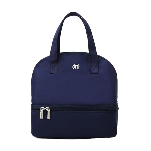 Bolsa de conservación de alimentos Naiovety doble capa caliente separada azul