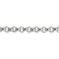 thumbnail image 3 of 925 Sterling Silver 6.75mm Rope Chain 24 Inch, 3 of 7
