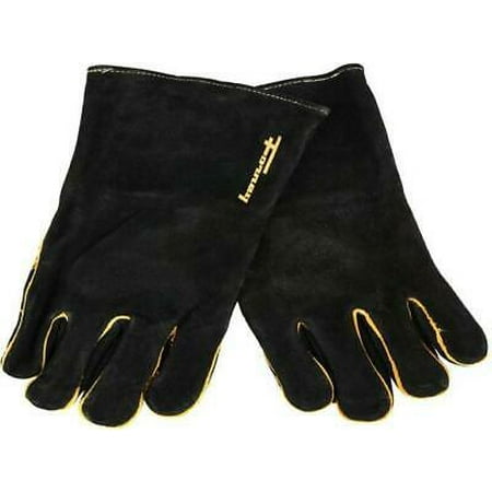 

1PK Forney 53425 Black Leather Men s Welding Gloves Large