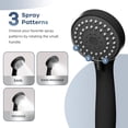 thumbnail image 3 of Shower Head ” High Pressure Rain/Hand Shower Combo with ” Extension Arm Function Hand Shower LeakProof Shower Head with Holder/Shower Hose Height/Angle Adjustable(” Chrome Pla, 3 of 6