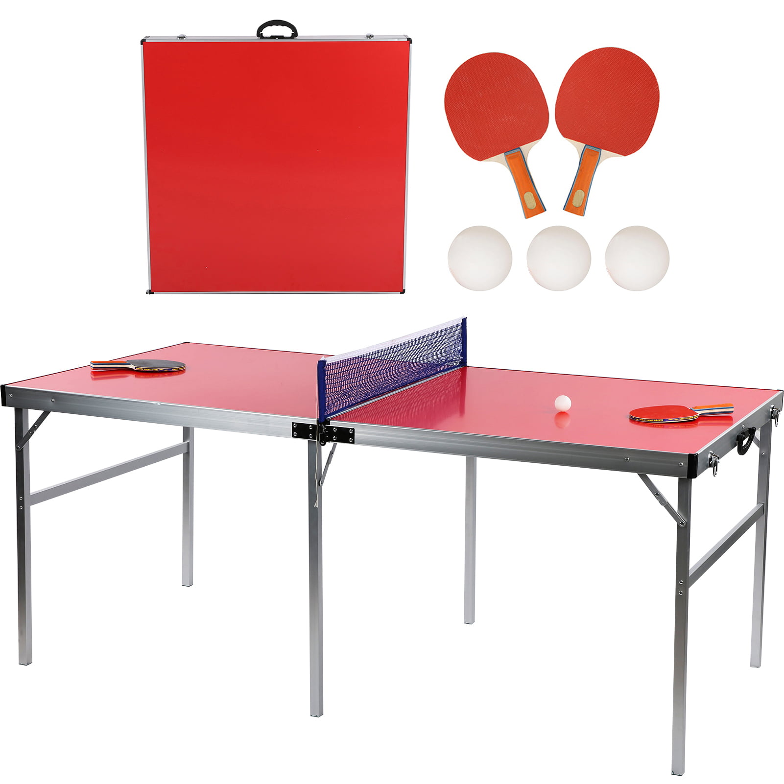 Details about  / Portable Tennis Table Set