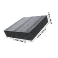 thumbnail image 2 of EXHUMKY 4Pcs Soft Packing Material Black Epe Foams For Express Packing 7.78X7.78X1.89In, 2 of 7