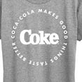 thumbnail image 3 of Coca-Cola - Coke Makes Things Taste Better - Women's Short Sleeve Graphic T-Shirt, 3 of 5