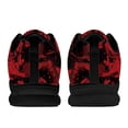 thumbnail image 7 of COEQINE Women Running Shoes Soft Black Sole Sneakers Hiking Camping Mesh Training Mens Athletic Shoes Fitness Halloween Sneakers, Red Splatter Cobweb Print, 7 of 7