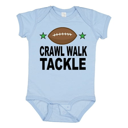 

Inktastic Football Crawl Walk Tackle Gift Baby Boy Bodysuit
