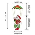 thumbnail image 3 of TUITOONM Creative Funny Pendant Christmas Trees Door Window Home Car Hanging Prop Festival Party Decoration Kids Gift, 3 of 5
