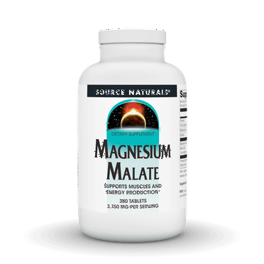Source Naturals Magnesium Malate 3750 mg per Serving - For Energy Production* - 360 Tablets