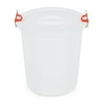 thumbnail image 3 of Tuff Stuff Products FS17 Seed and Animal Feed Drum Bucket with Lock Lid, White, 3 of 6