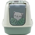 thumbnail image 2 of Arenero para gato Cerrado MODERNA diseño Eden con pala y filtro antiolores, 2 of 3