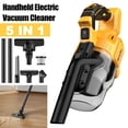 thumbnail image 5 of Cordless Vacuum Cleaner for Dewalt 20V Battery, 5-in-1 Handheld Vacuum Cleaner with LED Light and 500W Motor, Portable Vacuum for Car Floor Carpet, 5 of 15