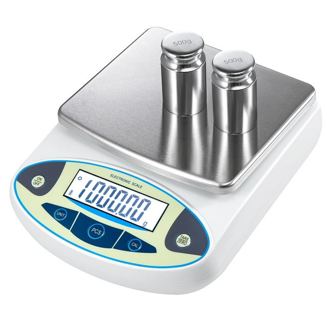 Balanza analítica Toemics Lab Báscula 6000 g x 0,01 g 6 kg