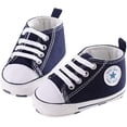 thumbnail image 1 of Gupgi Baby High Top Prewalker Soft Sole Anti Skid Pattern Printing Canvas Shoes, 1 of 3