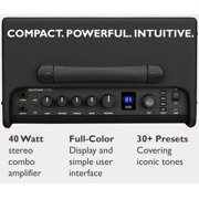 Fender Mustang LT40S Amplifier Bundle with Instrument Cable and 12-Pack Picks