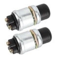 thumbnail image 3 of 2 piezas de interruptor de arranque de motor de bocina SPST botón de arranque impermeable 50 A 12 V para coche barco, 3 of 15
