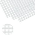 thumbnail image 2 of 30 Pieces Plastic Mesh Canvas Sheets for Embroidery, Acrylic Yarn Crafting, Knit and Crochet Projects (10.6 x 10.6cm), 2 of 5