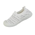 thumbnail image 2 of Women's Orthopedic Walking Shoes - Lightweight, Loose Fit, Breathable, Mesh-Comfortable, Soft Sneakers Beige 5.5, 2 of 7