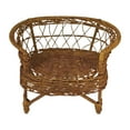 thumbnail image 1 of Silla de Mimbre para Casa de Muñecas, Adornos Artesanales en Miniatura, Accesorios para Muebles, Mini Silla de Jardín de Juguete Simulado para Paisaje, 1 of 8