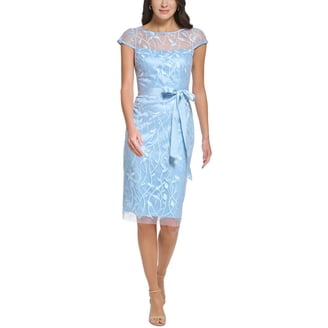 Eliza J Womens Lace Midi Sheath Dress - Walmart.com Eliza J Womens Lace Midi Sheath Dress - Walmart.com