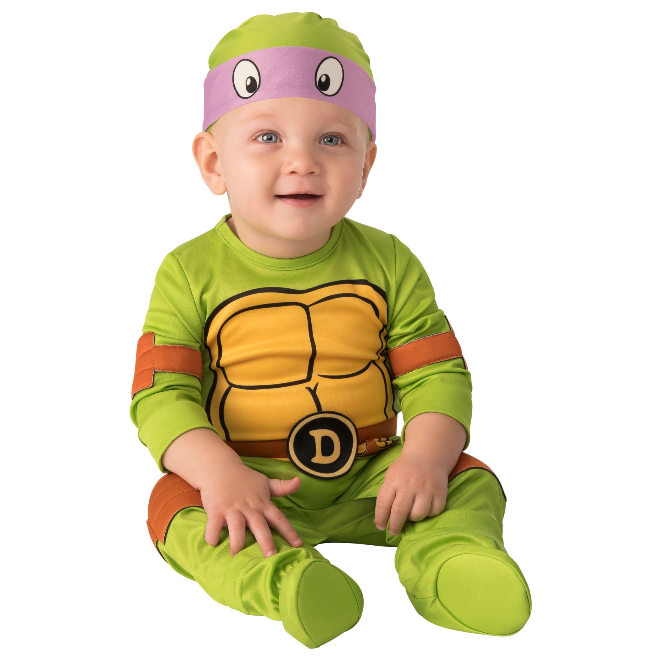 Teenage Mutant Ninja Turtle Infant Halloween Costume 6-12M By Rubies II