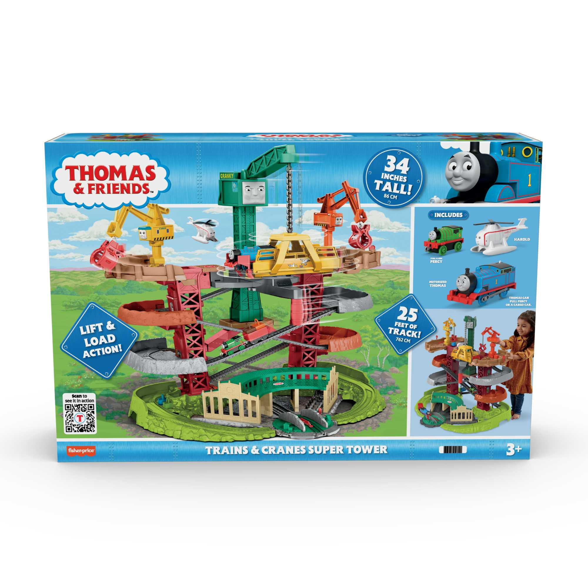 Fisher-Price Thomas & Friends Railway Engine Tracks Toy Set