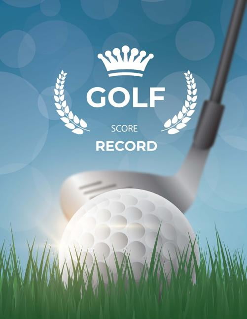 Golf Score Record Golf Game Record Keeper Book, Golf Score, Golf Score