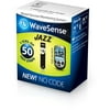AgaMatrix Jazz Blood Glucose Test Strips, 50ct, powered by WaveSense