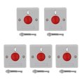 thumbnail image 1 of Botón de emergencia, interruptor de parada de emergencia de 5 piezas Interruptor de parada de emergencia Botón de parada de emergencia Aspecto llamativo, 1 of 8
