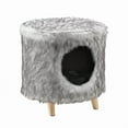 thumbnail image 5 of Sam's Pets Pufak 16" Gray Cat Tree Cylinder, 5 of 5