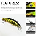 thumbnail image 5 of 4pcs Fishing Lure Set 8g/6.5g Minnow Fishing Equipment Sinking Long Casting Water Hard Bait, 5 of 8