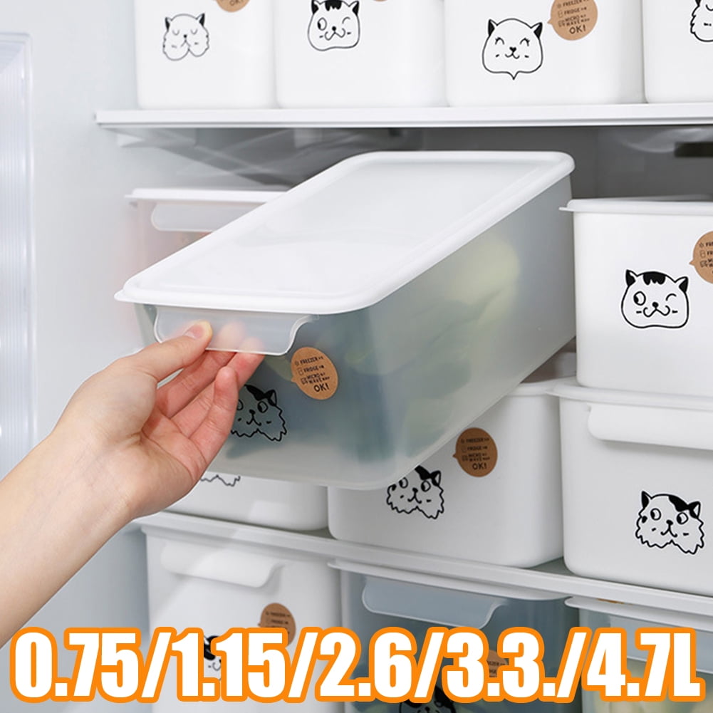 Travelwant Produce Saver Refrigerator Organizer Bins Stackable Fridge