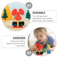 thumbnail image 3 of Shisuyan Kids Toy Wind Generator Assemble Toy with Plastic Material Multi-colored 1 Set, 3 of 8