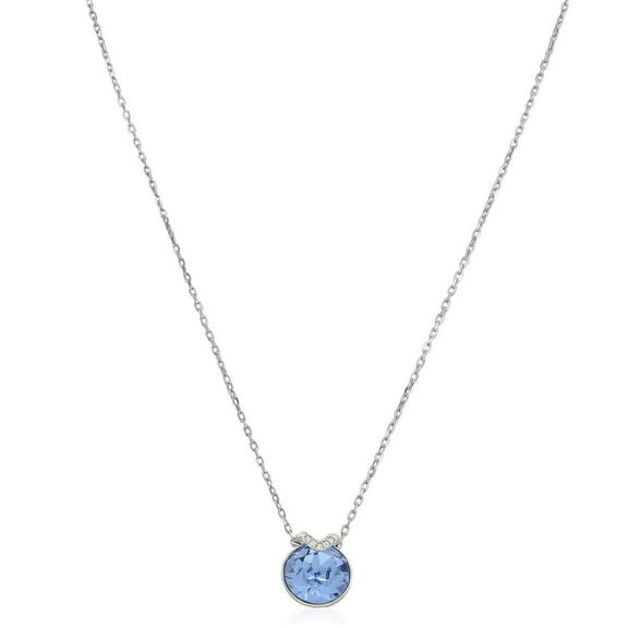 Swarovski Bella Rhodium Plated V Pendant Necklace