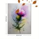 thumbnail image 3 of Qisvanset 12x16 Inch Abstract Siamese Cat Canvas Print Wall Art, 3 of 5