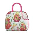 thumbnail image 2 of Lunch Bag Lunch Box for Women Reusable Insulated Lunch Bags,Water-Resistant Dragonfruit Cooler Lunch Tote Bag, Large Capacity for Work Travel Picnic, 2 of 6