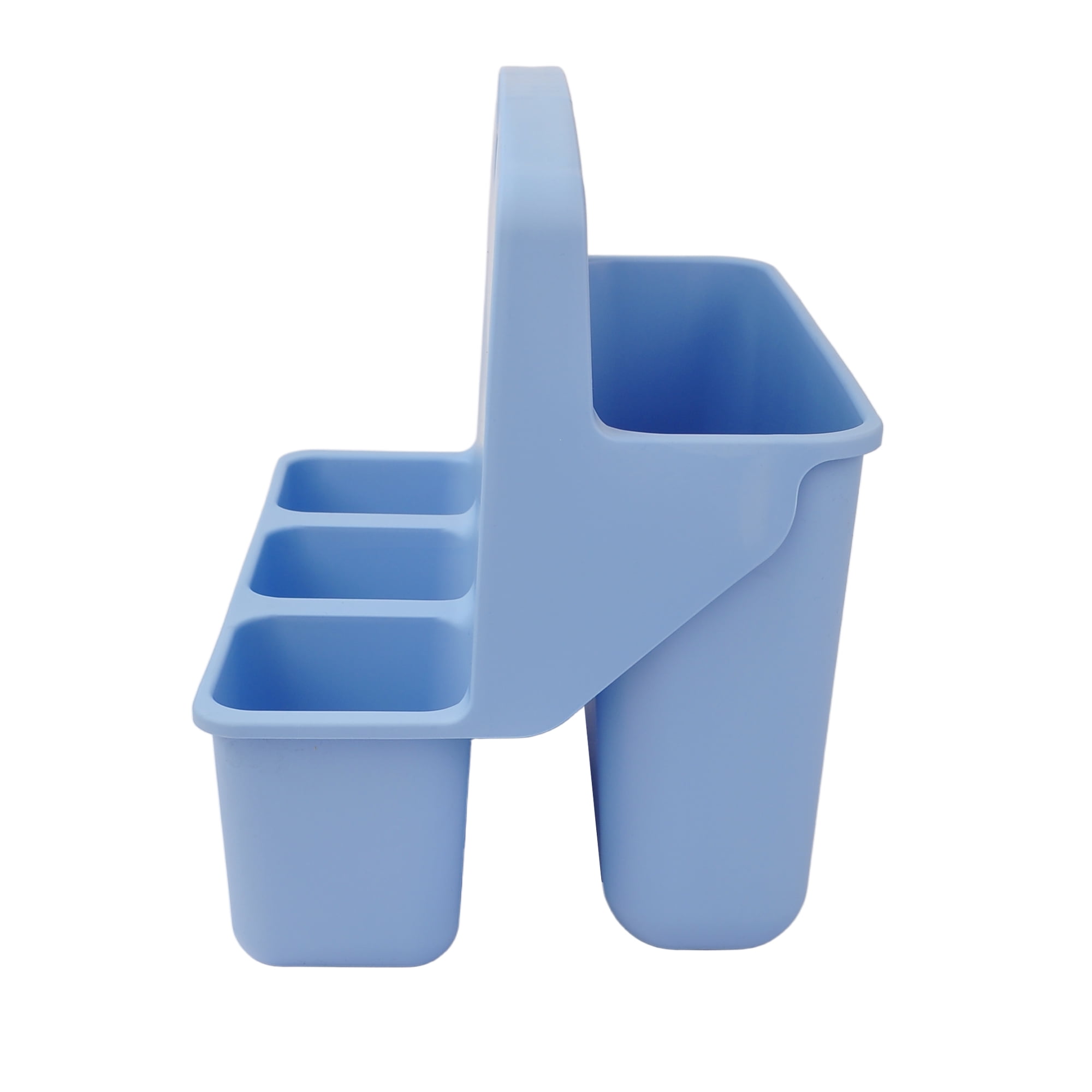Pen+Gear Blue Plastic Supply Caddy Desktop Organizer