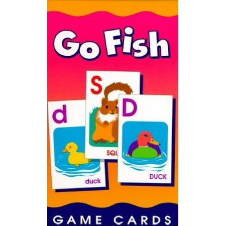 Game Card: Go Fish Alphabet Game Cards: Game Cards (Best Place To Find Dry Land Fish)