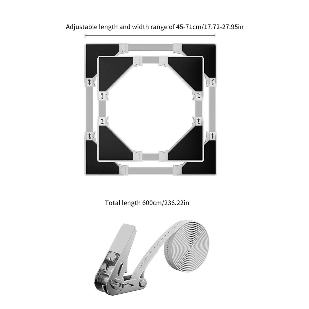 Heavy Duty Dryer Washing Machine Connecting Rack Not Punching Dryer Stacking Rack Anti Noise Drying Accessories
