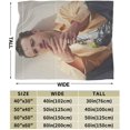 thumbnail image 3 of Joseph Music Quinn Blanket Personalized Throws Soft Warm Blankets Gifts, 3 of 8