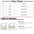 thumbnail image 3 of Women’s Push Up Bra Lace Wirefree T-Shirt Bra Plunge Lightly Padded Full Coverage Bras Plus Size Seamless Brassiere, 3 of 3